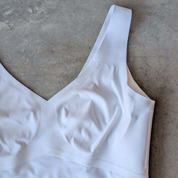 Honeylove LiftWear Tank in Astral White Shapewear Bra Top large - Picture 3 of 9
